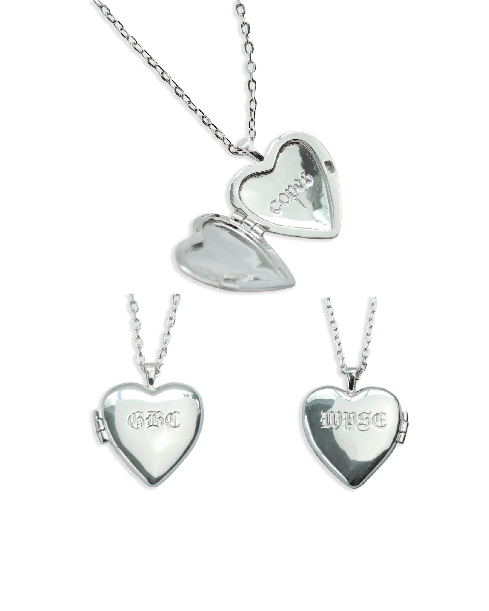 Sterling Silver Heart Locket